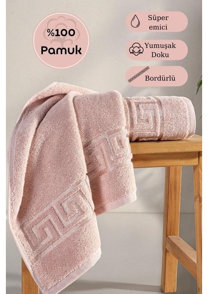 Pamuk Tekli Jakarlı Grek Havlu - 70 x 140 fırsatları