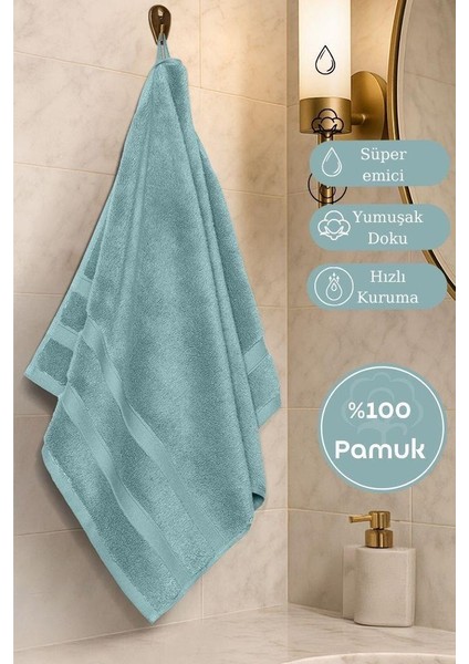 Pamuk Tekli Havlu Karna Premıum Morgan - 50 x 90 fırsatları
