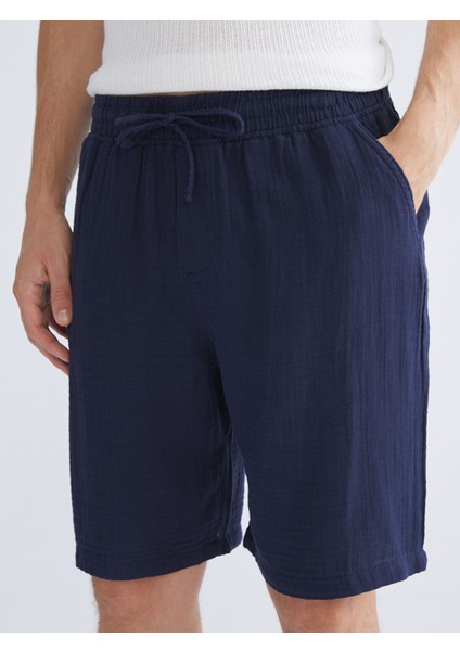 Yeni Sezon Rahat Kalıp Müslin Erkek Şort modelleri