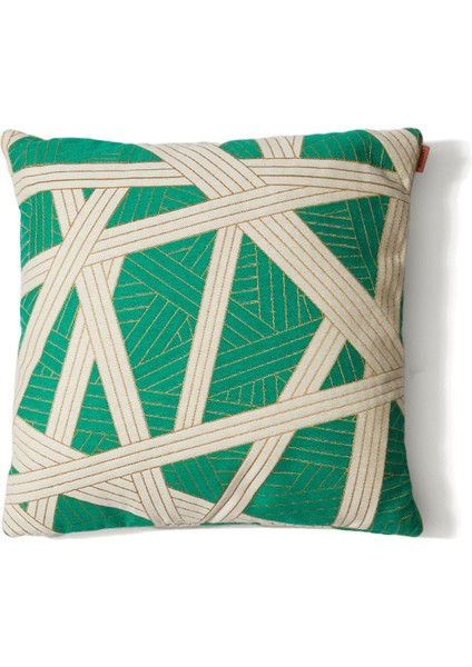 Nastri Yeşil Krem Desenli 40X40 Dekoratif Yastık fiyatları