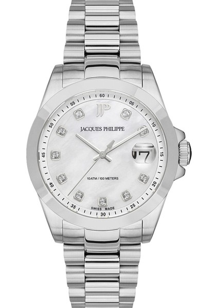 JPQLS341386 Metalik Gri Kadın Kol Saati