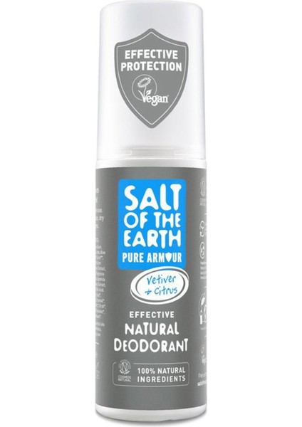 Vetiver Citrus Natural Vegan Deodorant 100 ml