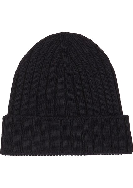 Lacivert Logo Patchli Unisex Yün Bere fiyatları