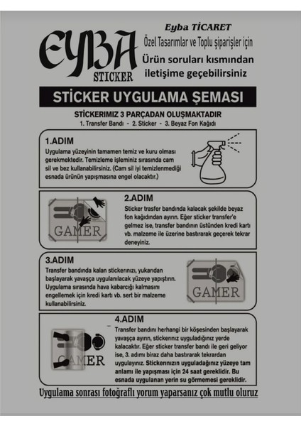 Karavan ve Traktör ve Araba Sticker Yapışkan Damlacıklı Kalp Motifi modelleri