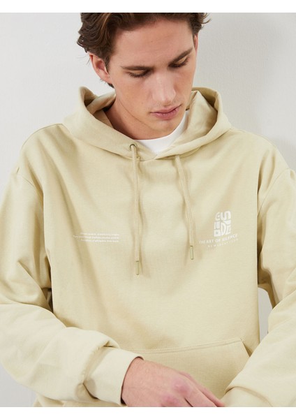 Yeni Sezon Uzun Kollu Baskılı Erkek Hoodie modelleri