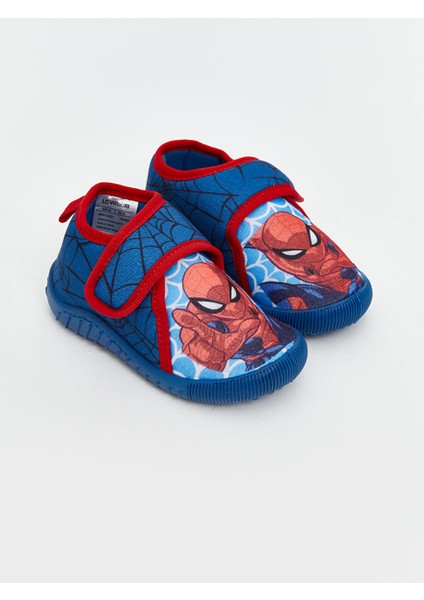 Yeni Sezon Spider-Man Baskılı Erkek Bebek Panduf