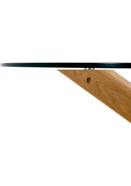 Baylor Natürel Meşe Cam Kahve Masası indirimleri