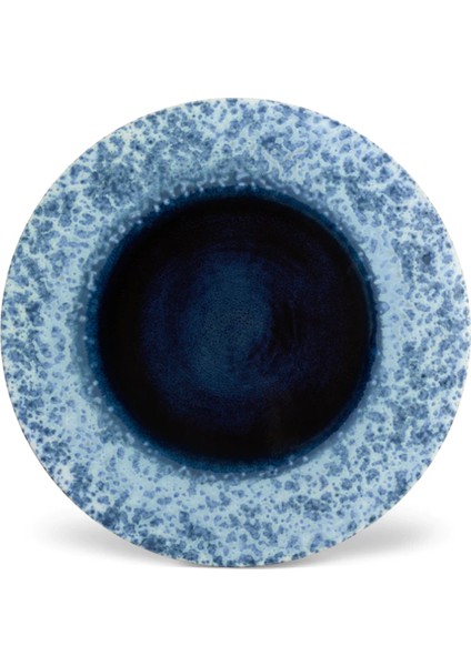 Terra Lacivert Seramik Servis Tabağı