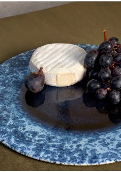 Terra Lacivert Seramik Servis Tabağı modelleri