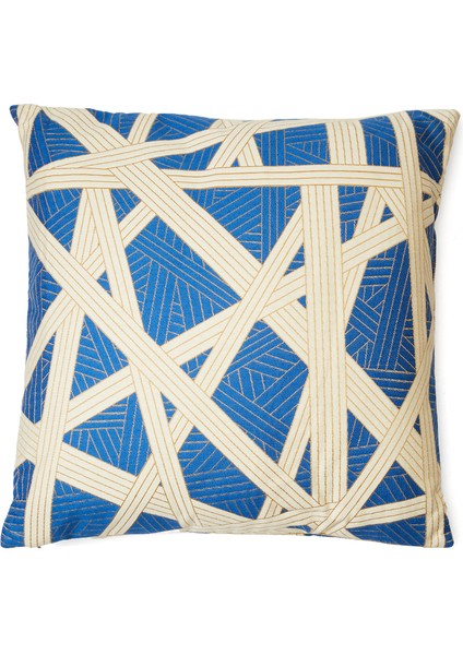 Nastri Cushion Açık Mavi Dekoratif Yastık