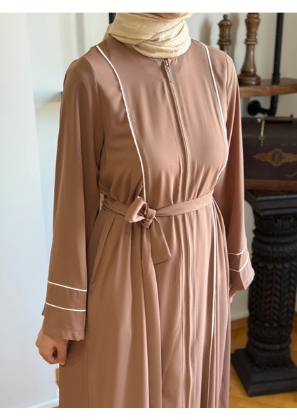 Vizon Kol Ağzı ve Önü Çift Biyeli Ferace 5045 modelleri