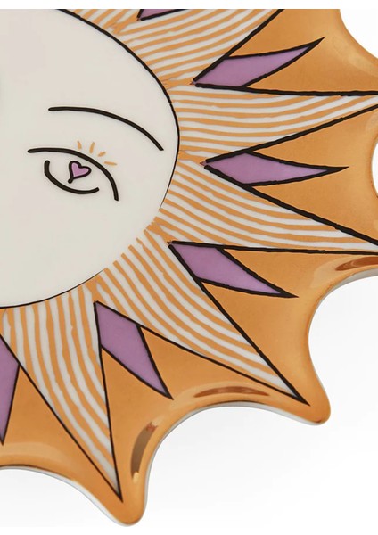 Muse Sun Trinket Gold Tepsi modelleri