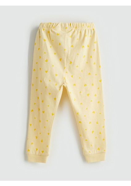 Yeni Sezon Bisiklet Yaka Tweety Baskılı Kız Bebek Pijama Takımı indirimleri