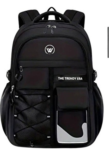 2 Yıl Garantili Kaliteli Okul Çantası - Su Geçirmez ,çok Bölmeli Ortaokul ve Lise Çantası fırsatları