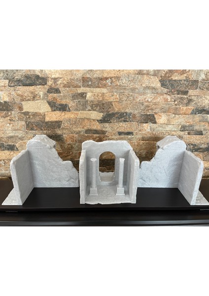 3D Antik Harabe Dekoratif Kitap Tutucu fiyatları