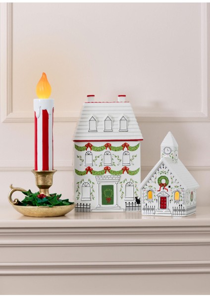 Yılbaşı Kurabiye Kavanozu 19X12X30 cm fırsatları