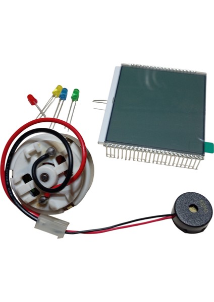 Elektrik Üreten Dinamo Motor (Parmak ile Çevrilebilen) Led, Panel ve Buzzer Çalıştıran Hobi Deney Seti fırsatları