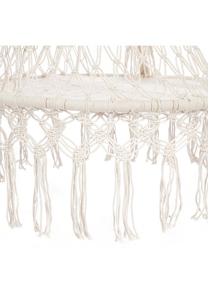 Mındı Beyaz Rattan Bahçe Salıncağı indirimleri