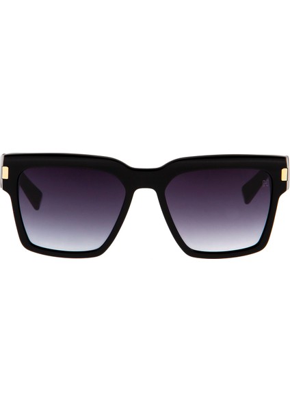Burcu Esmersoy x Hermossa Hm 1584 C 1 Siyah Asetat Kadın Güneş Gözlüğü