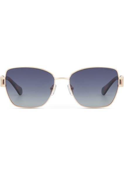 Ds 2459 C3 Altın Rengi Metal Kadın Güneş Gözlüğü fiyatları