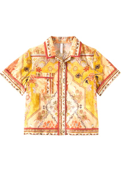 Wylie Çok Renkli Kız Çocuk Gömlek