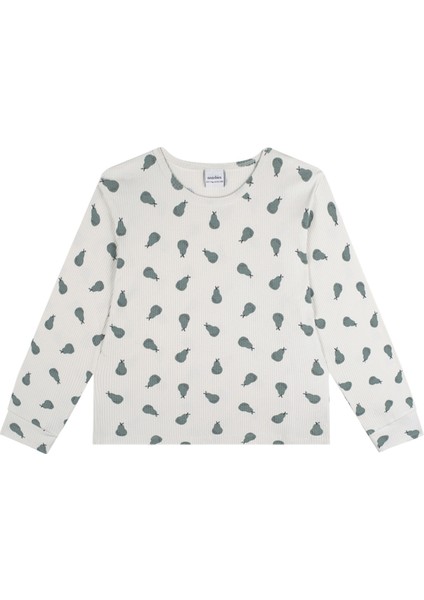 Armut Desenli Uzun Kollu Unisex Çocuk Pijama Takımı fiyatları