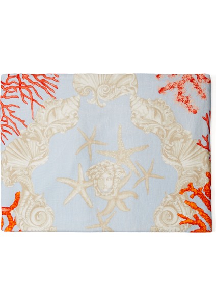 Barocco Sea Mavi Banyo Havlusu