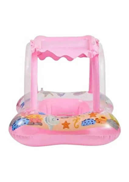 Gölgelikli Bebek Flotörü Bebek Baby Float Oturaklı Bebek Simidi Şişme modelleri