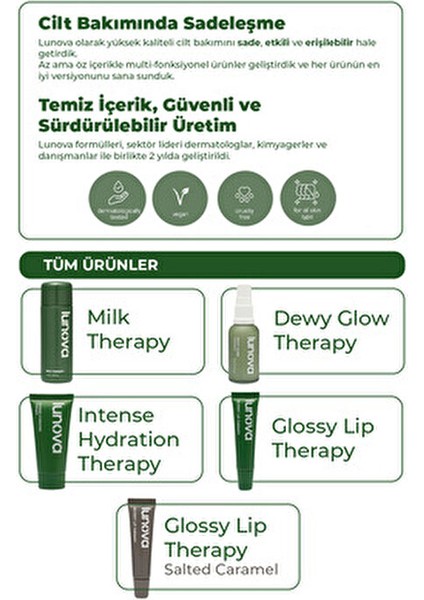 Milk Therapy Serum 150 ml | Yoğun Nem, Bariyer Güçlendirme, Spf ve Makyaj Bazı Serum