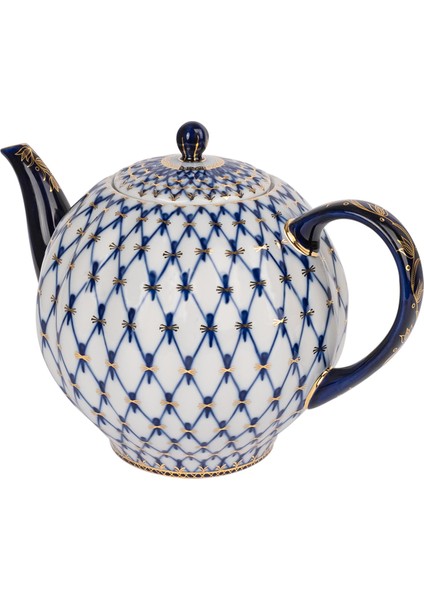 Cobalt Net Mavi Porselen Çaydanlık 2000 ml fiyatları