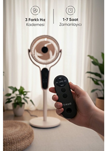 Ayaklı Vantilatör 3 Kademe Hız Ayarlı Kumandalı FR-F25R Venturi fiyatları