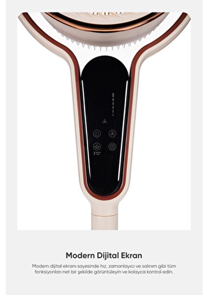 Ayaklı Vantilatör 3 Kademe Hız Ayarlı Kumandalı FR-F25R Venturi fırsatları