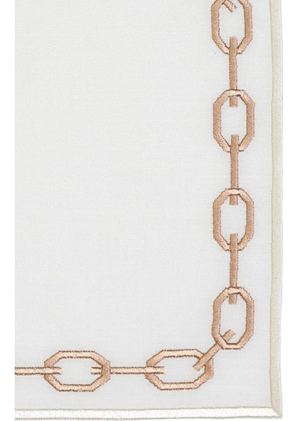 Zincir Desenli Gold Detaylı 2'li Bardak Altlık fiyatları