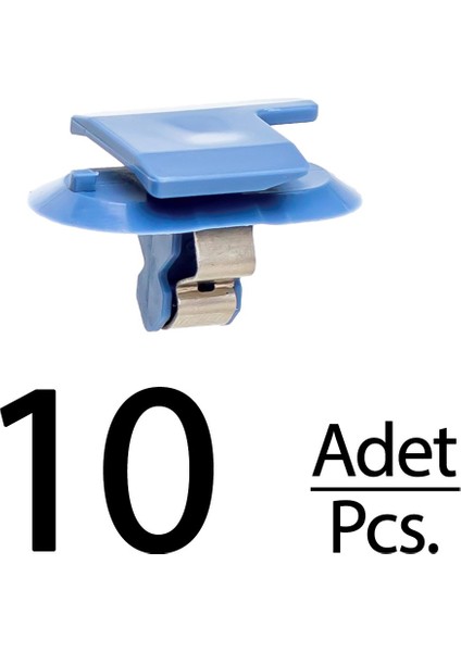 Opel ve Peugeot Için Kapı ve ve Bagaj Eşik Klipsi- 10 Adet