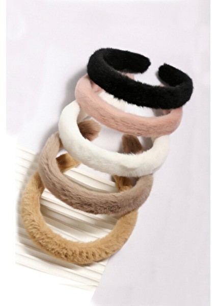 Kadın 5'li Peluş Taç Seti