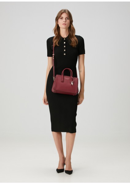 Laila Small Bordo Kadın Deri Çanta fiyatları