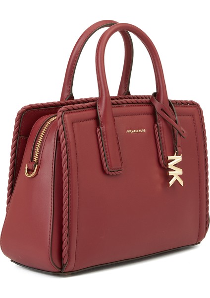 Laila Small Bordo Kadın Deri Çanta modelleri