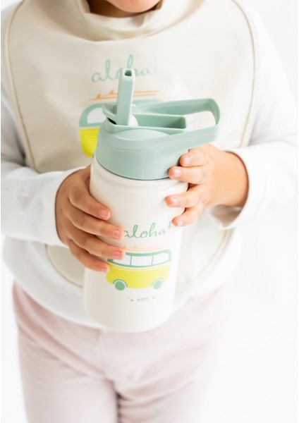 Ocean Mavi Paslanmaz Çelik Pipetli Termos Suluk 350 ml fiyatları