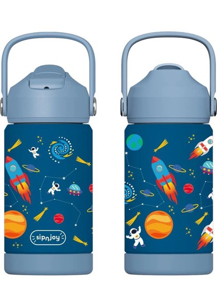 Flipsip Star Explorer Çelik Çocuk Suluk Matara 360 ml modelleri