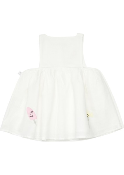 Kemik Kız Bebek Keten Elbise fiyatları