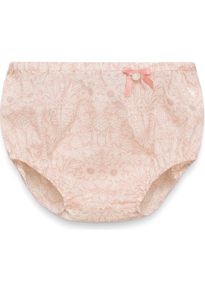 Bloomer Desenli Somon Rengi Kız Bebek Külot
