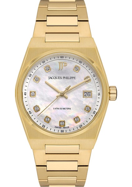 JPQLS522384S Altın Rengi Kadın Kol Saati