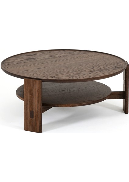 Vasso Koyu Meşe Ahşap Orta Sehpa fiyatları