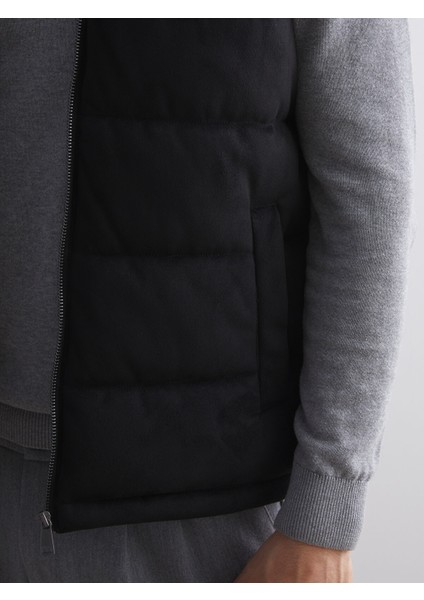 Yeni Sezon Standart Kalıp Dik Yaka Erkek Şişme Yelek modelleri