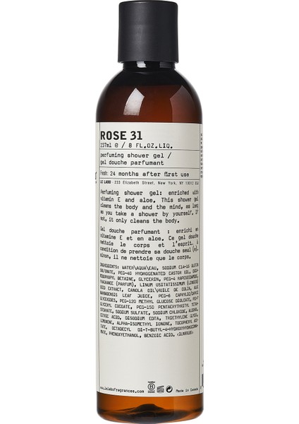 Rose 31 - Parfümlü Duş Jeli