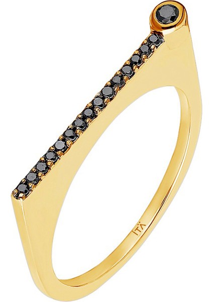 Buenos Dias Horizon Ray Kadın Altın Yüzük