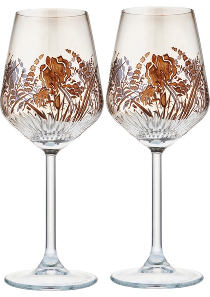 Orchidea Kristal 2li Şarap Kadeh Seti