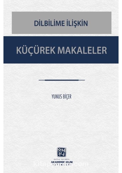 Dilbilime Ilişkin Küçürek Makaleler