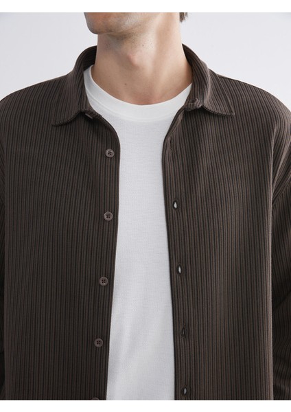 Yeni Sezon Rahat Kalıp Uzun Kollu Erkek Gömlek modelleri