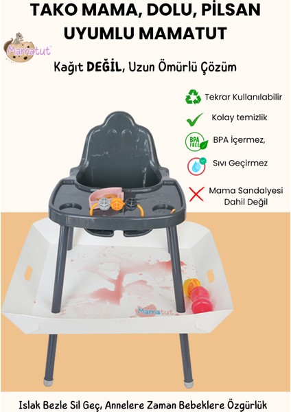 Babyplus Tako Mama Model Mama Sandalyesi Uyumlu Mamatut